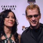 Phil Laak and Jennifer Tilly